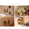 Bed Rail Brackets, Metal Bracket Bed Hinge, 40 mm Square