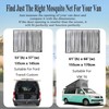 POPUBBY POPUBBY Magnetische Insektenschutznetze fr Ford-Transit Custom, Auto Heckklappe Fliegengitter