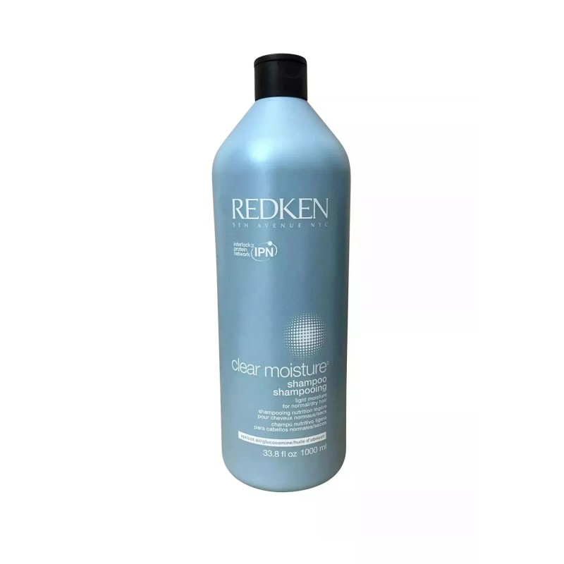 Redken Clear Moisture Shampoo 33.8oz Normal & Dry Hair HTF