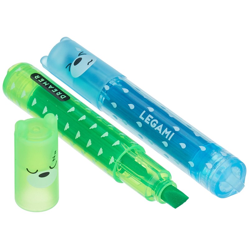 Legami - Set of 6 mini highlighters Teddy's Mood, 6