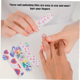 BIUDECO Essential Nail Art Supplies Pcs Nail Buffing Boards Sponges for Manicure