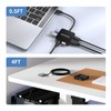 ANYOYO 6-IN-1 USB Hub Type-C 100W PD Fast Charging 4K30Hz