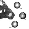 Tactical LED Headlamp Flashlight Waterproof Zoomable Headlight 3 Colors Exchange