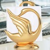 Gold Napkin Holder Elegant Modern Tissue Dispenser Stand Zinc Alloy