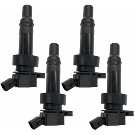 GMLFO Ignition Coils Pack of 4 Uf652 for Dodge for Attitude 1.6L 12-13,for Hyundai for Accent 1.6L 12-17 for Veloster 1.6L 12-17,for Kia for Rio 1.6L 12-17 .6L L4 7805-2167-04 GN10634 LZY2221