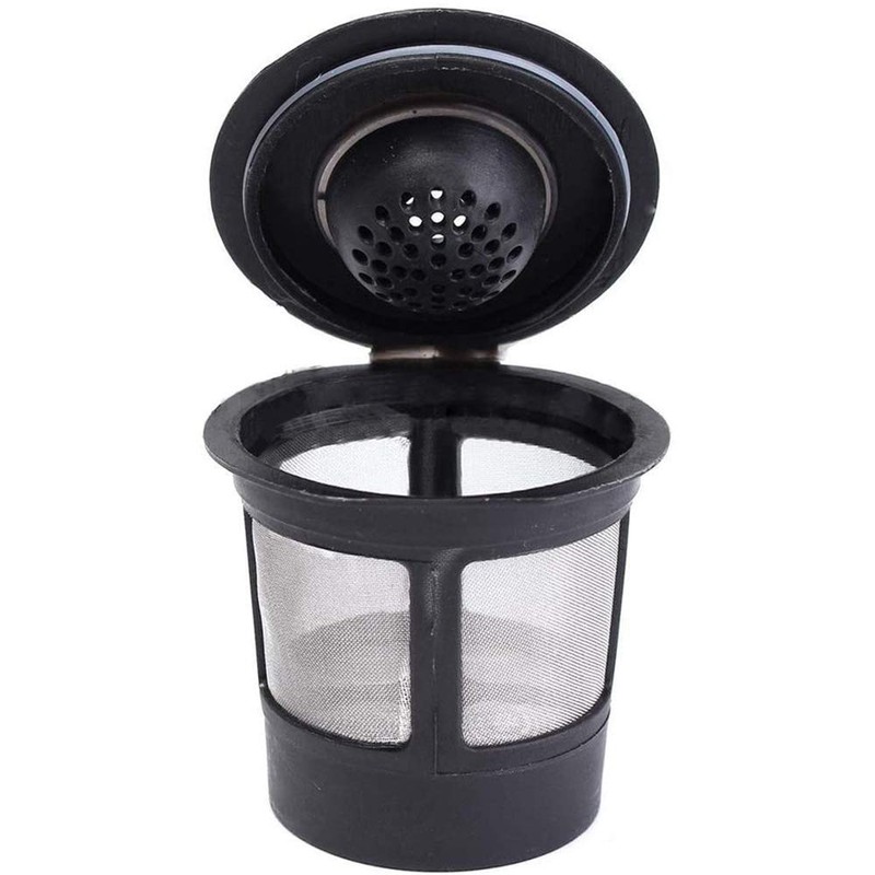 POFET 6 Set Refillable Reusable Coffee Capsule K-Cup for Keurig