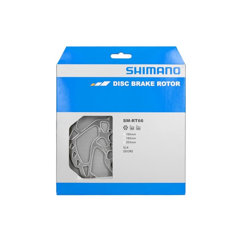 Shimano Smrt66 6 Bolt Slx Rotor - Black, 18 cm