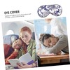 Baluue 2 Pcs Silk Sleep Mask for Office Workers Students