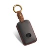 FT FUNTOR for Mazda Key Fob Cover,Leather Key Cover with
