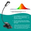 Vekkia/LuminoLite Rechargeable Amber Book Light, Clip on Lights for Reading