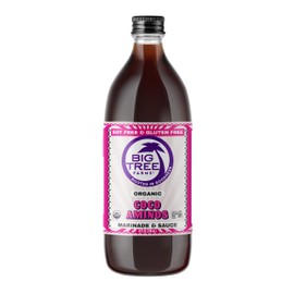 Big Tree Farms Organic Coco Aminos - Liquid Coconut Aminos, Soy-Free Sauce, Low Sodium, Soy Alternative, Gluten Free, Kosher, Warmly Umami, Marinade & Sauce, Non-GMO - Original, 32 Fl Oz (Pack of 1)