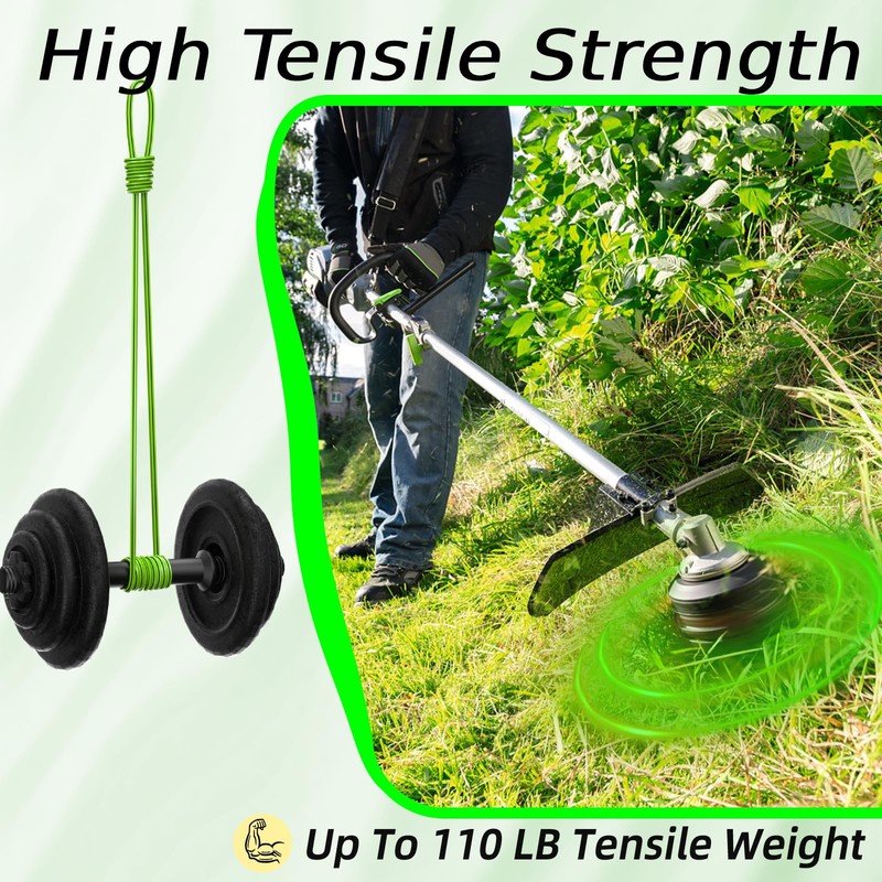 095 Trimmer Line, 380ft Square Twist Heavy Duty Weed Eater