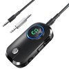 EWiN Bluetooth 5.3 Transmitter & Receiver, 3.5mm Receiver + Transmitter,