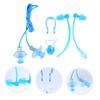 OHPHCALL Swimming Ear Protection Kit 4pcs Earplugs Nose Clip Set