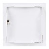 20x20 cm / 8x8 inch White Metal Access Panel -