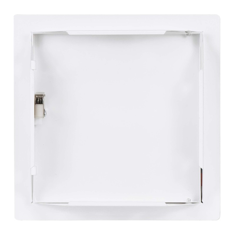 20x20 cm / 8x8 inch White Metal Access Panel -