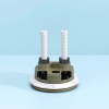HOROW 48mm Toilet Flush Button Gold Dual Flush for HOROW