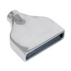 Summit Racing Exhaust Tip ss Polished Rolled Edge 2.25" Inlet