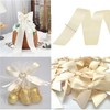 Cream Satin Ribbon - 50mm Wide - 3 Meters -