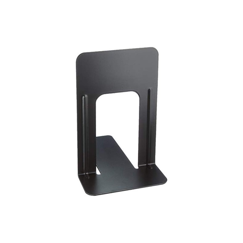 5 Star Office Book Ends Metal Heavy-duty 178mm Black (Pack
