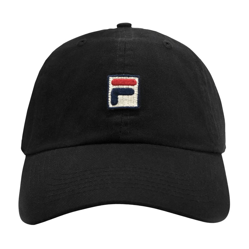 FILA Gorra Unisex Negro Cotton Twill Baseball Cap Ffht03341 (OSZ)