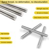 M5 Threaded Rod 100 mm 4 Pieces Threaded Rods Fully