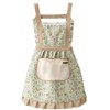 Kitchen Cooking Apron, Chef Apron Cute Apron for Women，Polyester Cotton