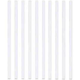 Hydro Energy - Paquete de 10 pajitas de repuesto para botellas de agua de boca ancha, 18 onzas para botella de agua de boca ancha, popotes de repuesto para botellas de agua, popotes de repuesto para