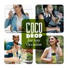 Coco Drop 100% Pure Coconut Water – No Sugar Added,