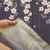 Noren Workshop 2107 Noren Cherry Blossom Moon Japanese Style Tapestry,