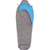 Cocoon Mountain Wanderer Volcano Sleeping Bag, Grey-Light Blue, 205 x