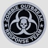 Unbranded ZOMBIE OUTBREAK RESPONSE TEAM BIOHAZARD SKULL GLOW TACTICAL SWAT