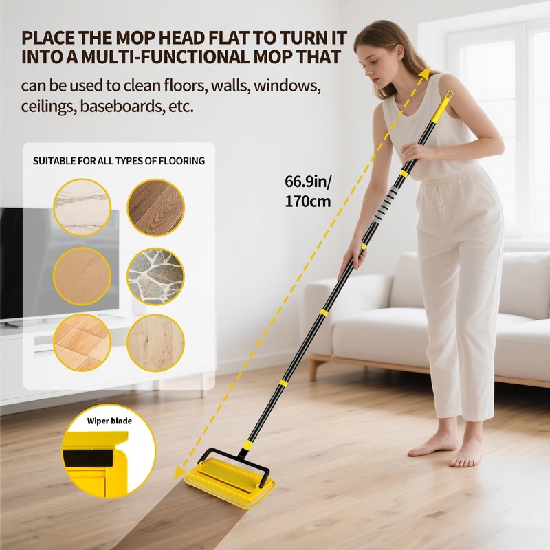 High Ceiling Fan Cleaner Duster for Fans Blades Cleaner with