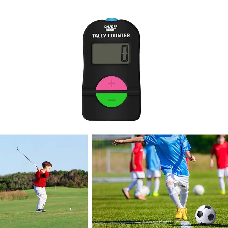 Digital Tally Counter, Electronic Vocal Counter Manual Clicker, Mini Lanyard