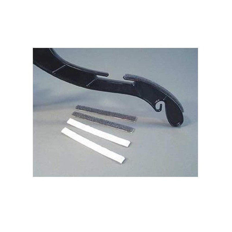 NAHANCO FP2 Non-Slip Adhesive Foam Strips for Clothes Hangers, Grey