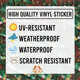 (3Pcs) Plants in Greenhouse Clear Sticker Botanical Lover Decal Waterproof Vinyl Stickers Adult for Laptop Kindle Car Tumbler Water Bottle Mug Phone Notebook Gift for Gardener - Size 3”x1.8”