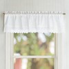 CHF Penny Eyelet, 14 in Valance, White