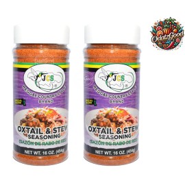 JCS Oxtail & Stew Seasoning | Perfect for Rich, Flavorful Stews | 16 oz - 2 Pack