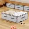 Closiq Large Capacity Clothes Storage Bag – Clear Window for