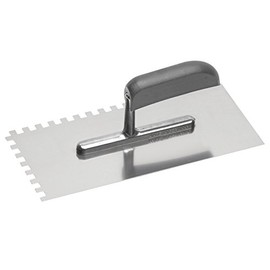 Master Holotop Smoothing Trowel 280 x 230 mm ✓ Teeth: 8 x 8 mm ✓ Rust-Free Stainless Steel/16/4-inch Glätts Dartboard Trowel Stainless Steel Trowel/Trowel | Smoothing Trowel with Teeth 4136850