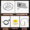 Skyflame Jet Burner Ring Kit, 12" Round Fire Pit Burner