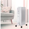 EUROSTAR HRH789W Oil-Filled Radiant Heater, White