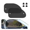 Augeny 2PCS Car Window Shade, 25"×15" Auto Side Window Shade