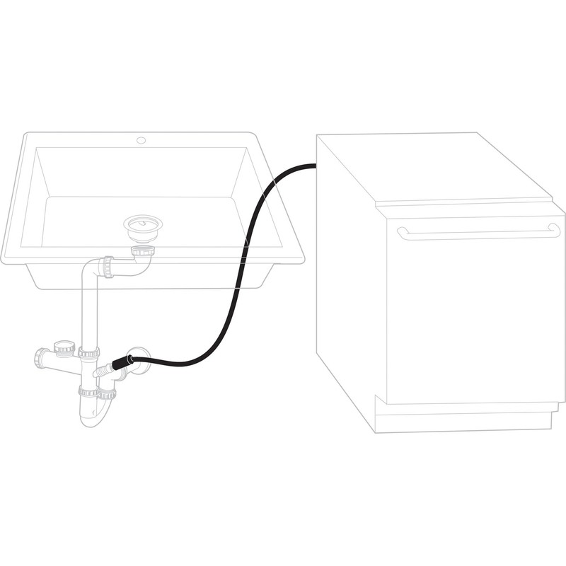 Transolid TSDIK Plastic Sink Drain Install Kit, 12" L x