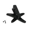 UD Rustic Black Enamel Cast Iron Coastal Starfish Door Knocker