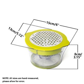 Manual Orange Juicer, Multi-purpose Fruit Squeezer Plastic Measuring Cup for Lime Strawberry Citrus