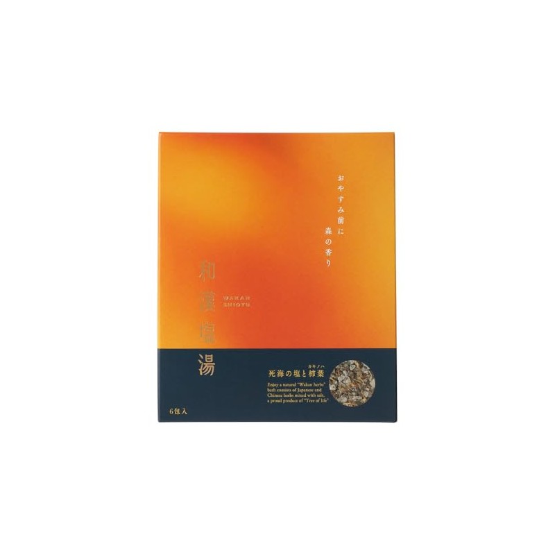 Seikatsu no Ki Wakan Shioyu Dead Sea Salt and Persimmon