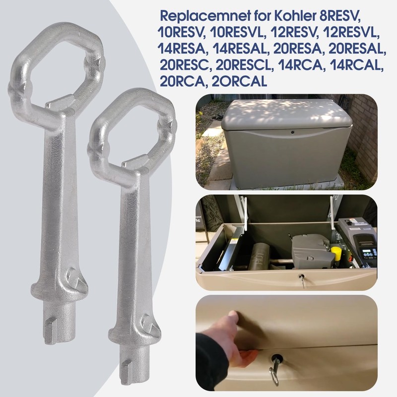unrulysoul Generator Key Replacement Compatible with GM82922 Latch Opening Tool