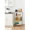Rubbermaid 4-Tier Heavy Duty Wire Shelf, Satin Nickel, Easy Assemble
