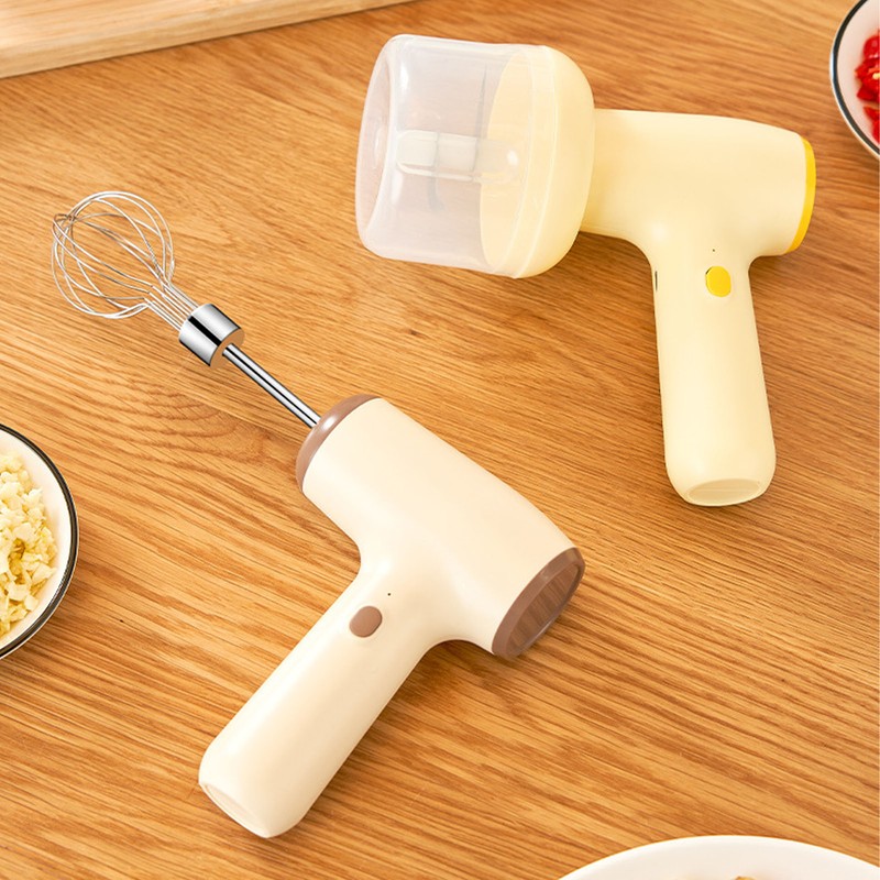Electric Garlic Chopper Egg Beater Cordless Handheld Food Processor USB